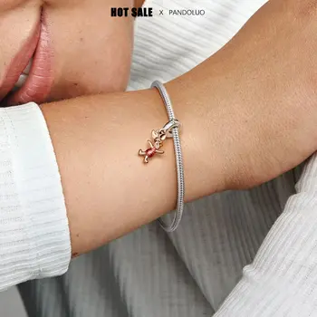 10 最佳銷售 玫瑰金潘朵拉手鍊 - №8