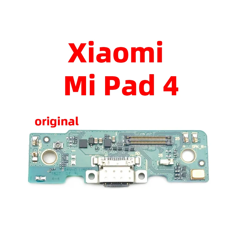Original For xiaomi mi pad 4 pad 4 plus Dock Connector USB Charger Charging Port Flex Cable Board Replacement