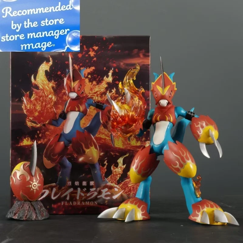 

Anime Digimon Adventure Figure Fladramon Figures Digimon Action Figurine Statue Pvc Model Collect Desk Decor Birthday Gifts Toy