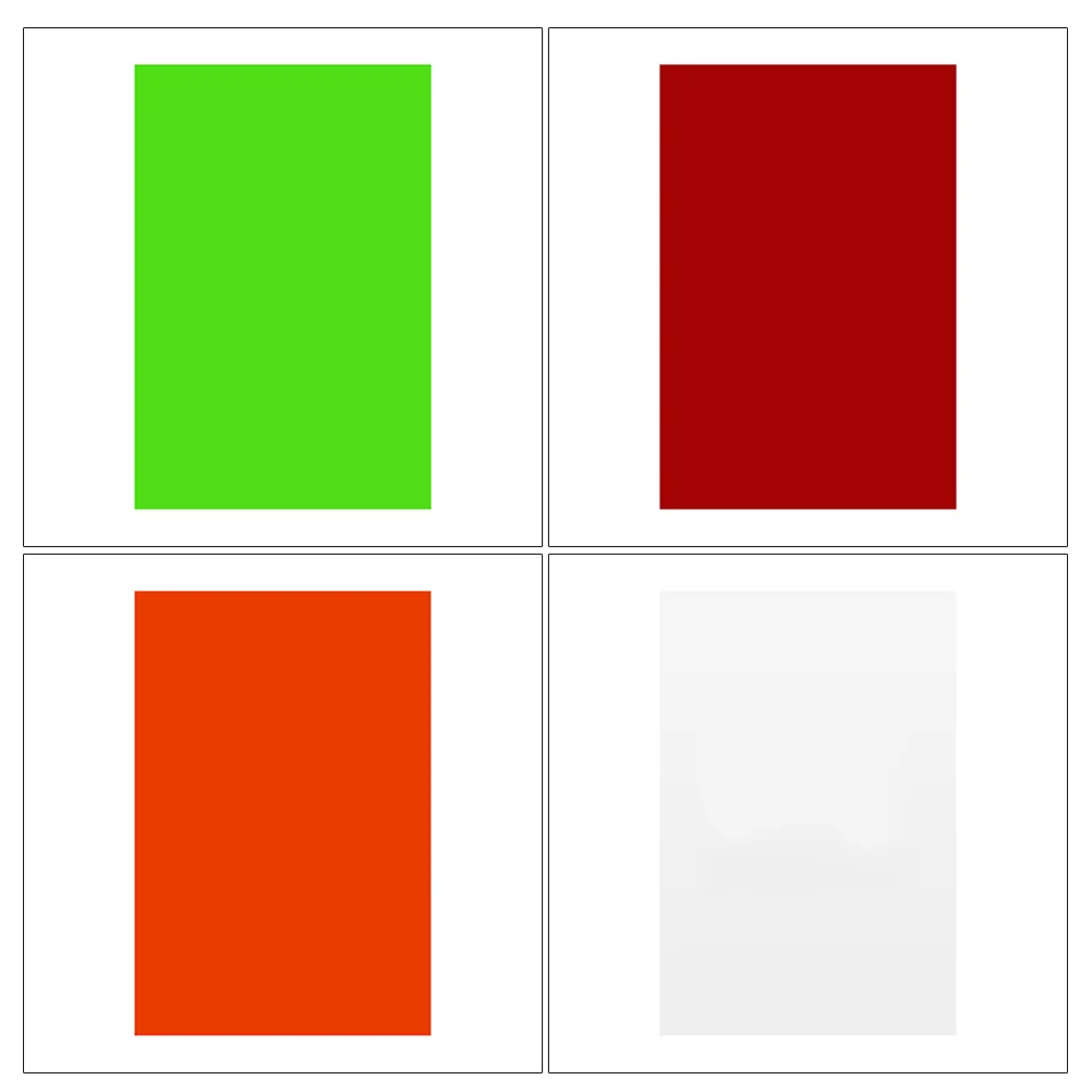

5pcs Color Filter Paper Red Headlamp Light Paper Color Temperature Adjustment Photography Studio Accessories For Film Photo
