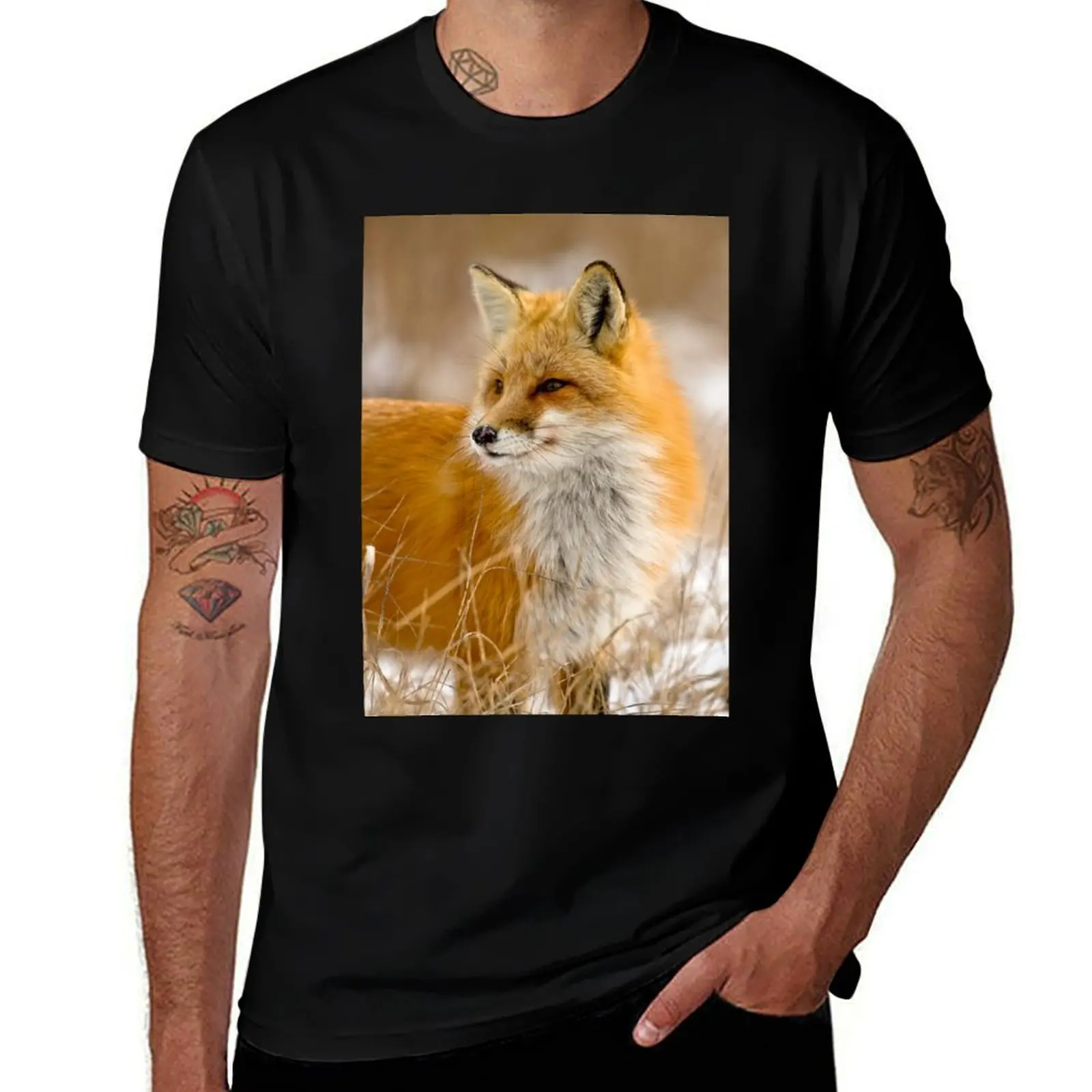 

Red Fox T-Shirt t shirts designer t shirts for man pack cotton