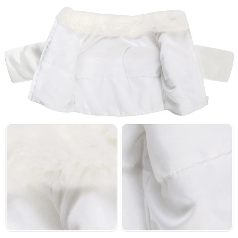 18 "ชุดตุ๊กตาสาวอเมริกัน,เสื้อแจ็คเก็ตสีขาวและกางเกงสีดํา,Play House ชุดตุ๊กตาเสื้อผ้าตุ๊กตา,เสื้อผ้าตุ๊กตาตุ๊กตา