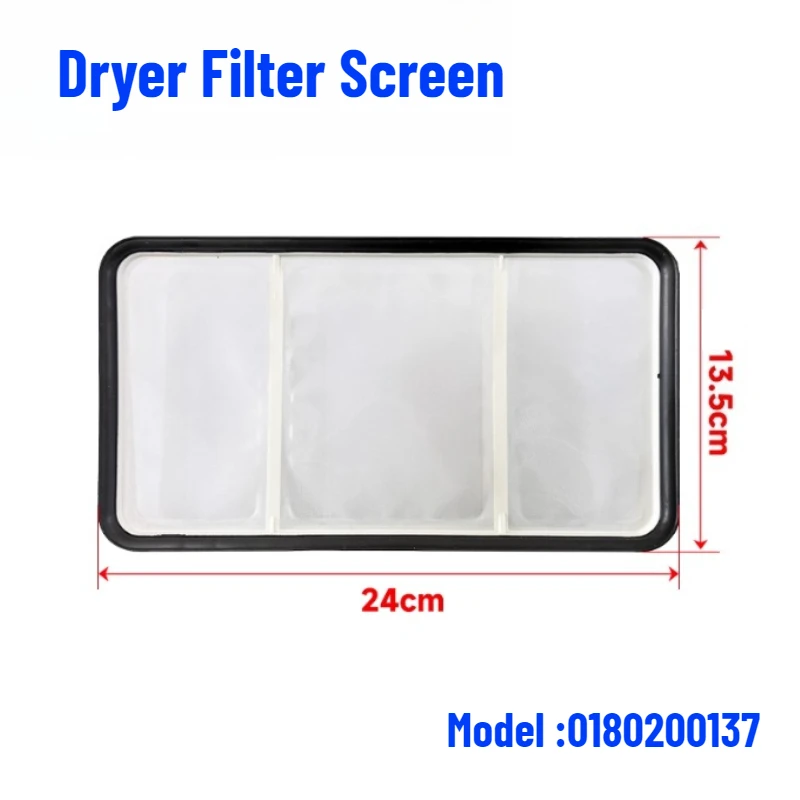 1pcs Tumble Dryer Filter for Drying Machine Fluff Lint Mesh Filter Cleaner Clothes Screen Original Replacement