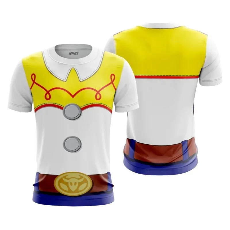 Toy Story Woody Cosplay T-shirt 3D Printed Cartoon Men and Women Halloween Casual and Comfortable Streetwear