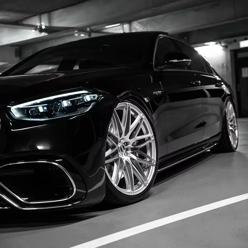 18 19 20 21 22 Inch 2 Piece Concave Design Custom Forged Alloy Wheel Rims Universal Racing Sport Car Tuning view 4