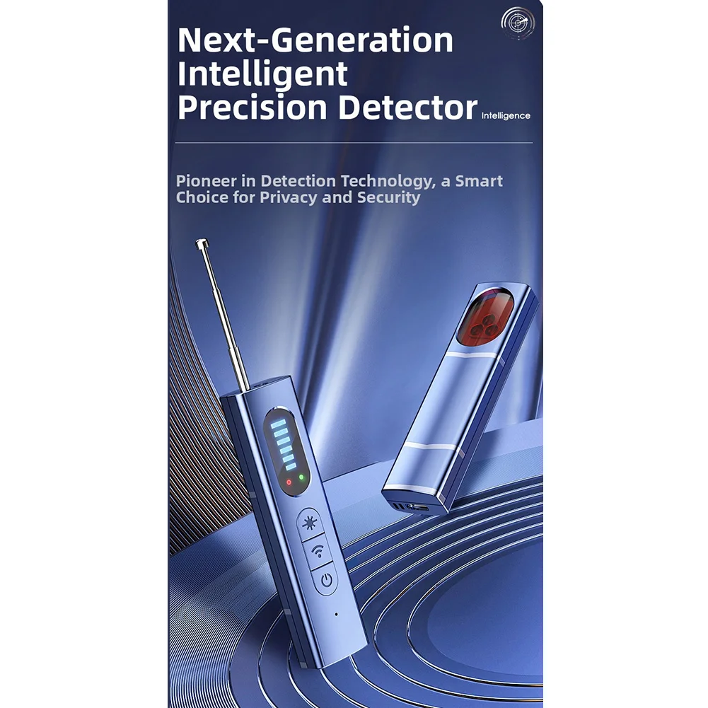 T15 Wireless Camera Detector with 360 Degree Detection Range and Type C Charging Interface Suitable for Everyday Use