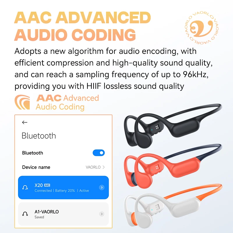 Original Bone Conduction Wireless Headphones Bluetooth 5.4 32GB MP3 Player IPX8 Waterproof Swimming Sports HIFI Music Headsets - view 6