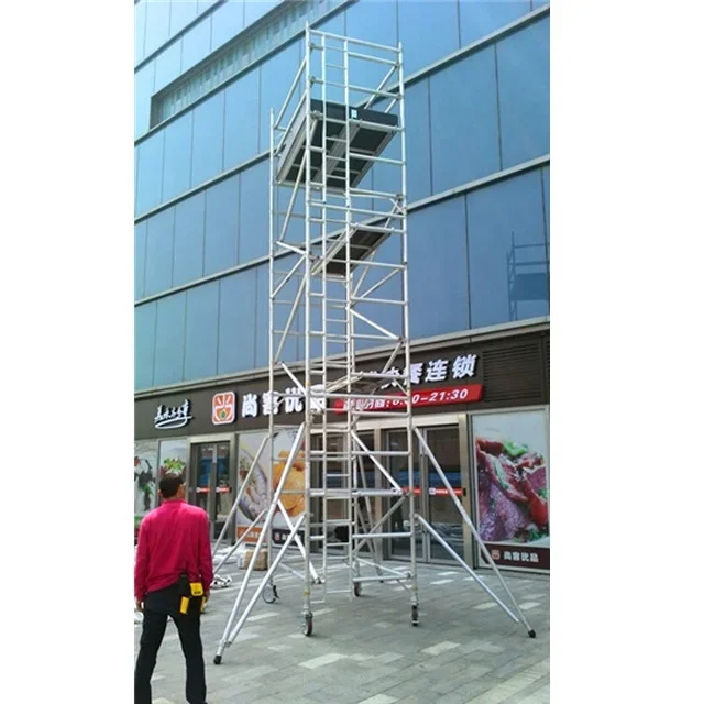 Aluminum Mobile H Frame Building Scaffolding