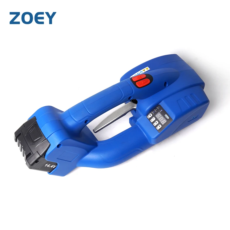 ZOEY ZYQ Handheld Battery Powered Strapping Tool Electric Battery Operated Friction Weld Strapping Tool On Packaging Machine