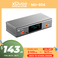 XDUOO MU604 Decoder 2*ES9018K2M DAC Chip Two USB Audio Mode MU-604 High Performance DAC