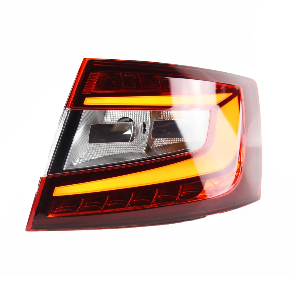 Car Styling Tail Lamp for Octavia Tail Light 2016-2019 New Octavia LED Tail Lights Rear Stop LED DRL Reverse auto Accessories