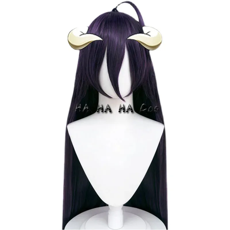 فيفي 2025 أفرلورد الموسم 4 ألبيدو أنيمي شعر مستعار تأثيري الأرجواني الشعر الطويل أغطية الرأس Merciful النقي الأبيض الشيطان إينز أوال ثوب التيار المتناوب #3