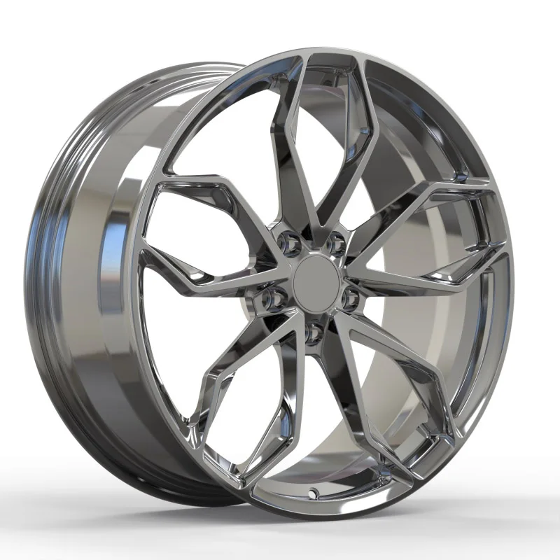 

Rimpower Hyper Black 5 Spokes Concave Design 20x8.5 5x114.3 T6061 T6 Aluminum Alloy Forged Wheels Fit for Mazda Car