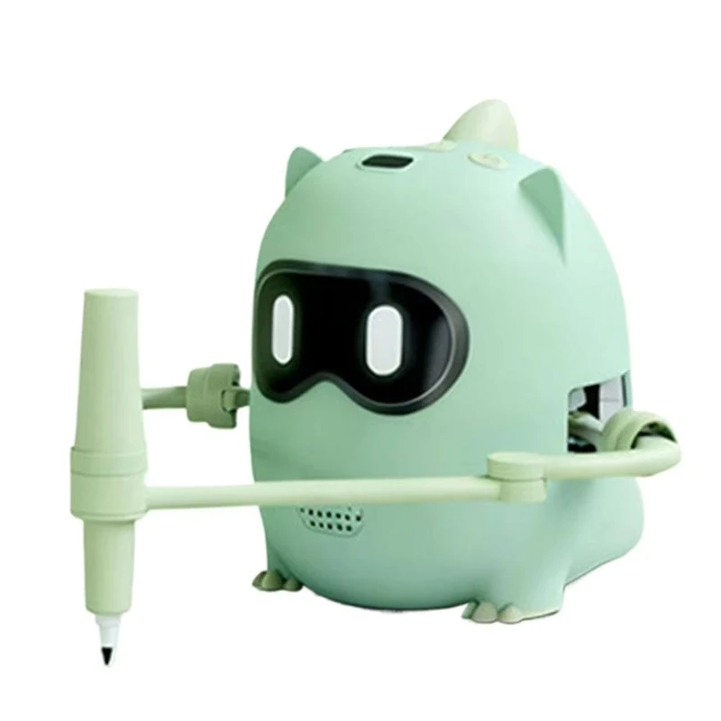 Upgraded Drawing Robot Interactive Educational Drawing Robot for Kids Puzzle Intelligent Toy Early Education Toy Robot A