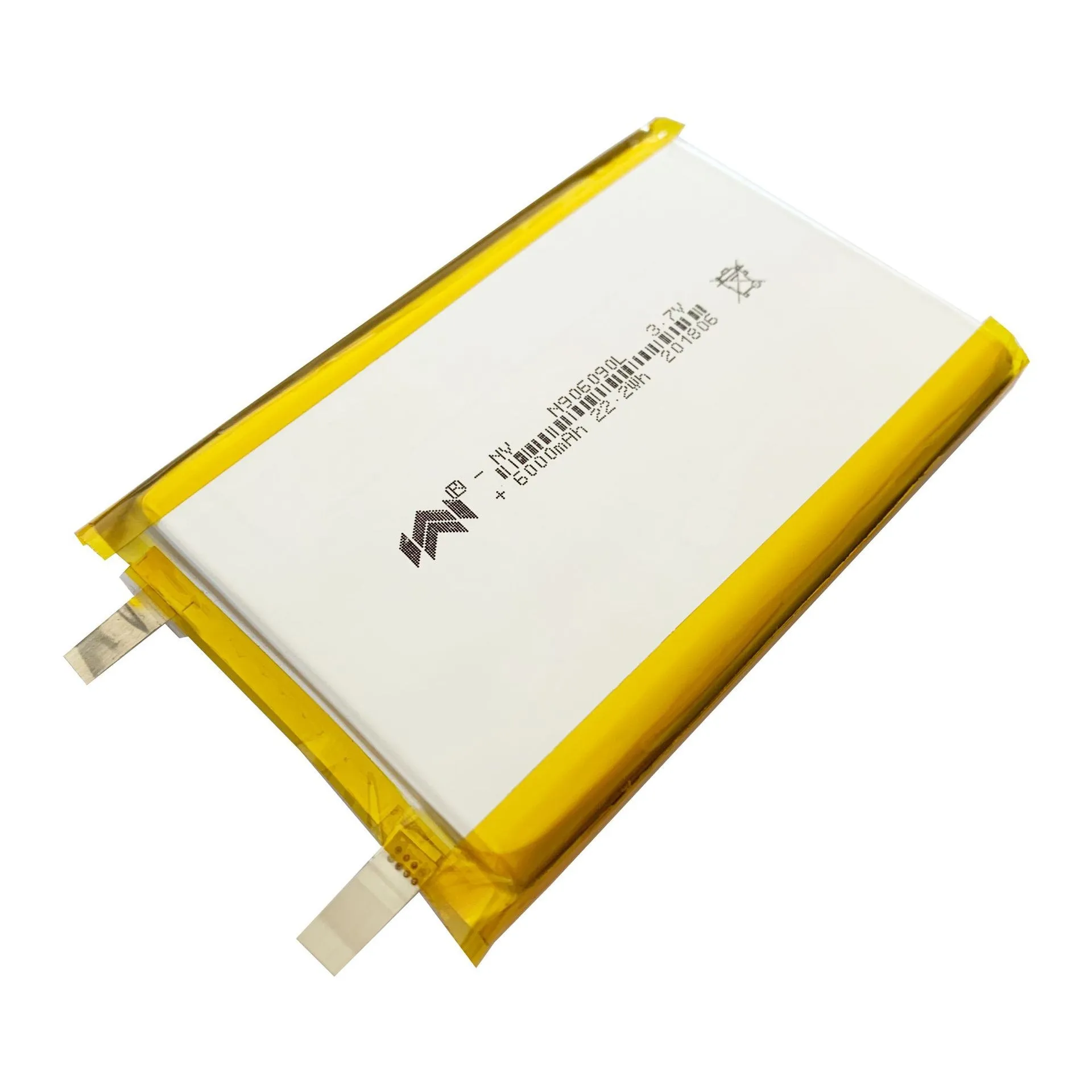 buy more will cheap Brand new A product customized 906090-6000mAh-3.7V polymer lithium battery power bank mobile power