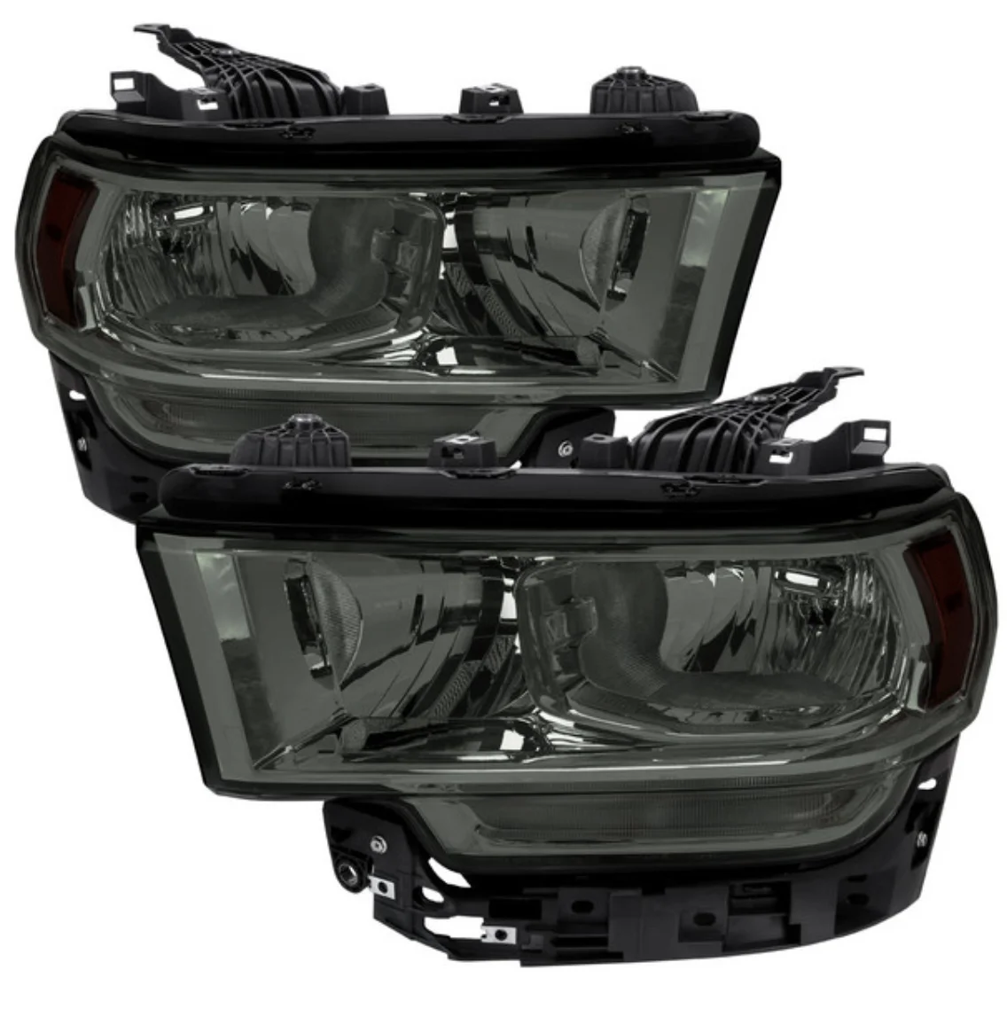 Hot-selling Front light Factory Style Headlights oe headlights DRL FOR 2019-2022 Dodge RAM 2500/3500/4500/5500 ( Black /Smoke)