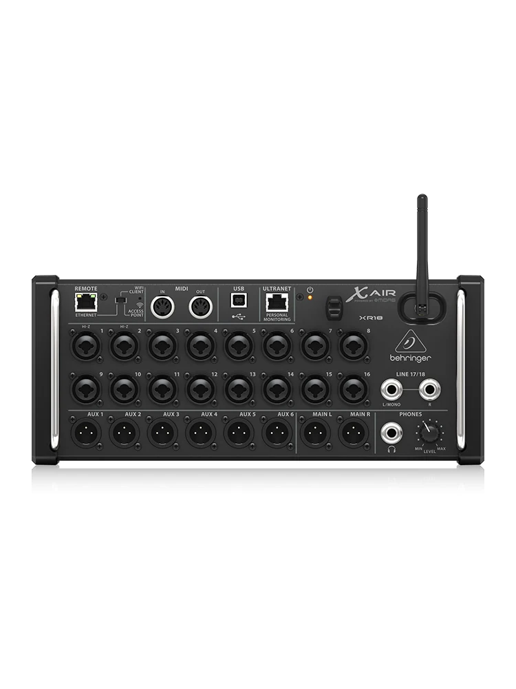 Behringe XR18 18-channel Rackmount Digital Mixer For IPad/Android Tablet With 16 Midas Preamps Sound Console