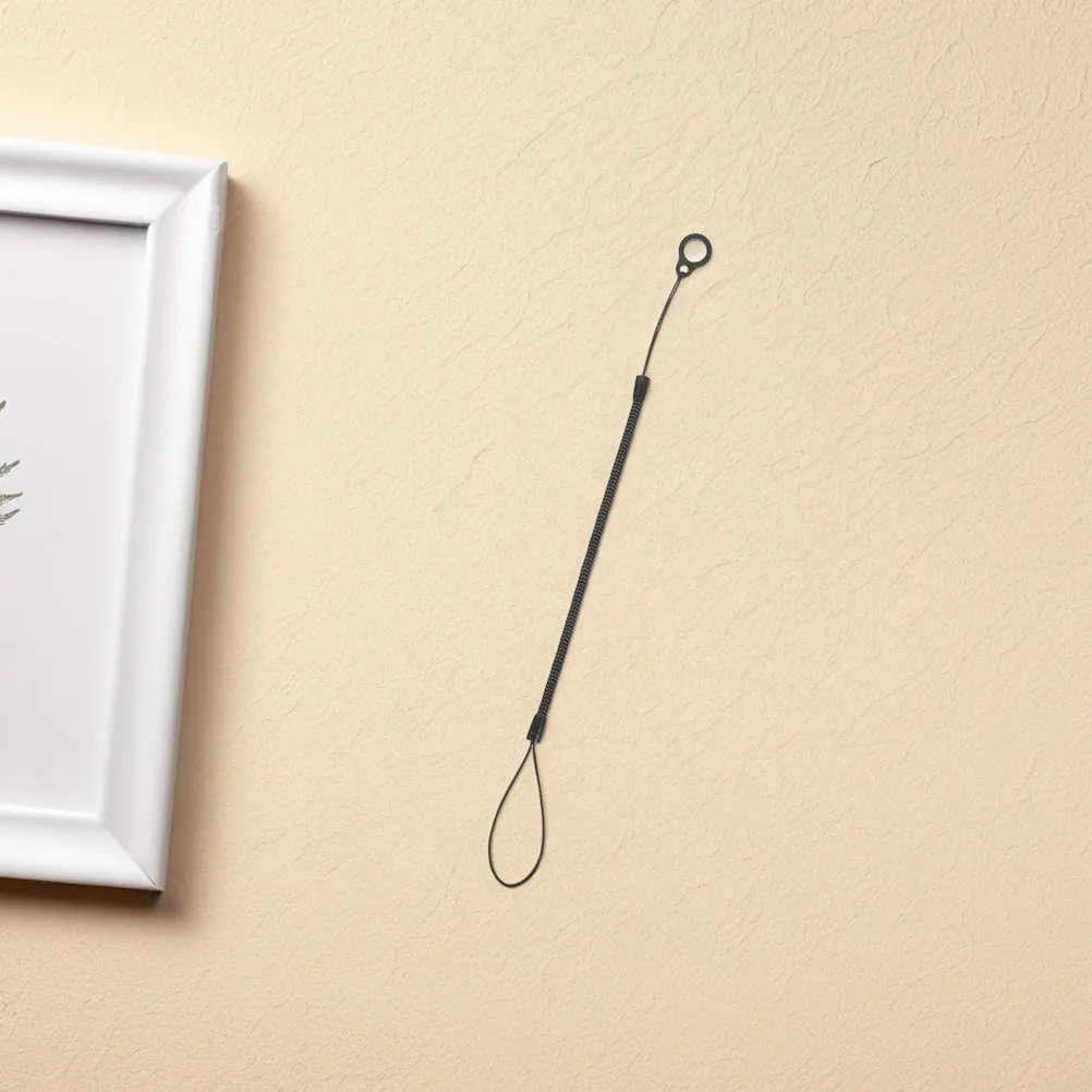 12 個のスプリングロープスタイラスペン用紛失防止弾性格納式ストラップホルダー鉛筆ツールコード電話テザー