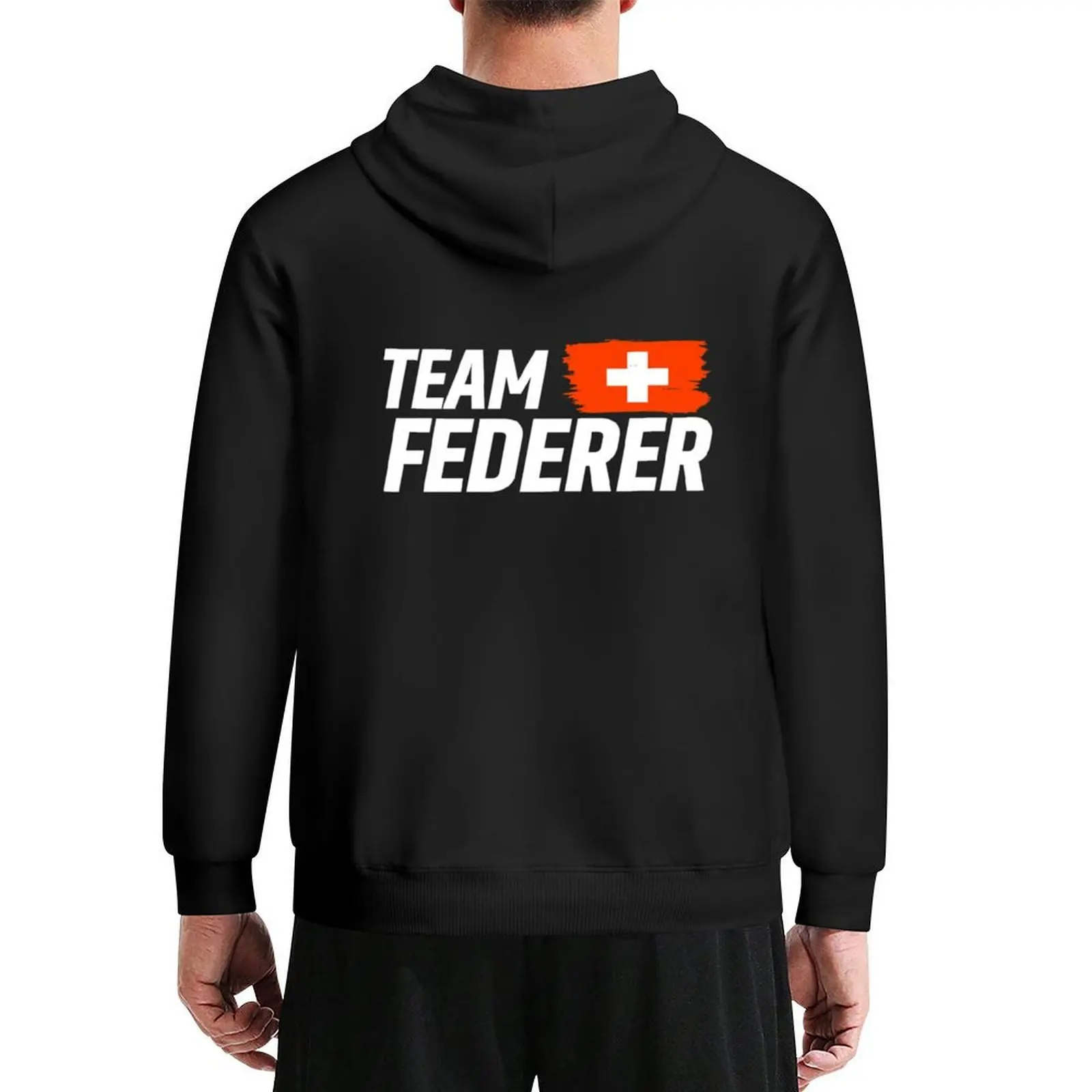 

Team Federer Switzerland flag Hoodie autumn korean autumn clothes autumn new products men's clothes mens hoodie