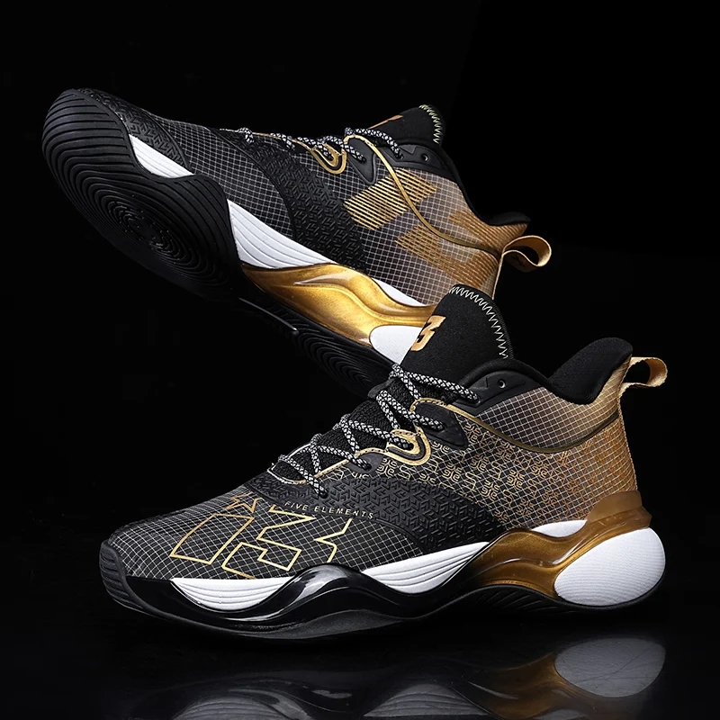 2026 Designer Brand Basketball Shoes For Men Thick Soled Outdoor Training Shoe Mens Wearable Basketball Boys Training Shoes