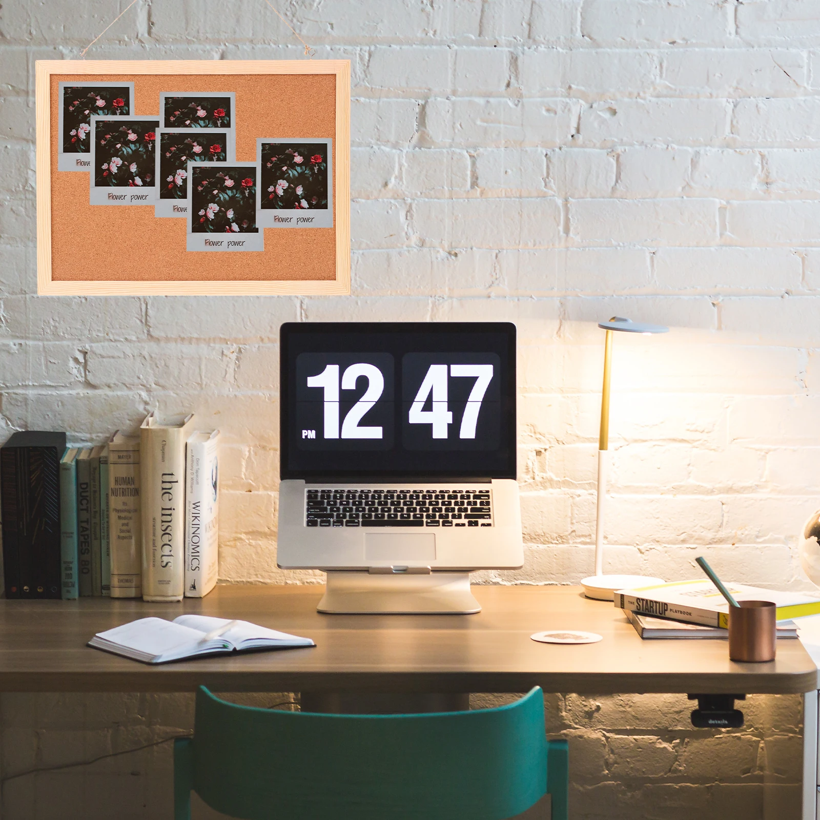 

2pcs Bulletin DIY Photo Bulletin Home Message Photo Cork Memo Board Wall Mountable High Pin Board Quality