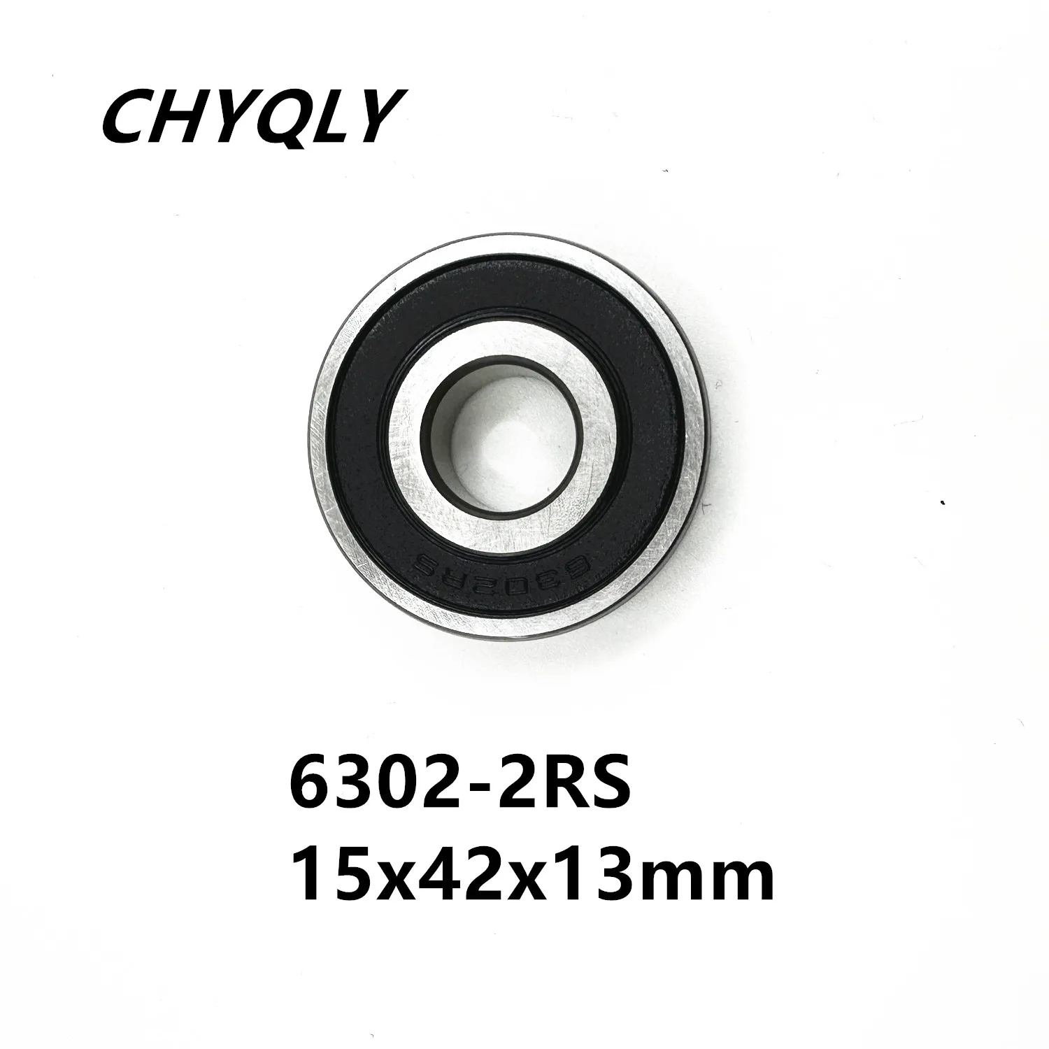 1Pcs 6302-2RS ball bearing 15x42x13 mm deep groove ball bearing High quality 6302RS 6302