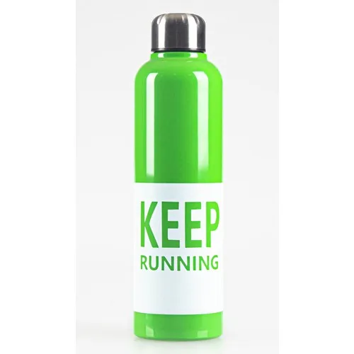 Pounds Keep Running Steel Flasks Sportsman 750ML-Green