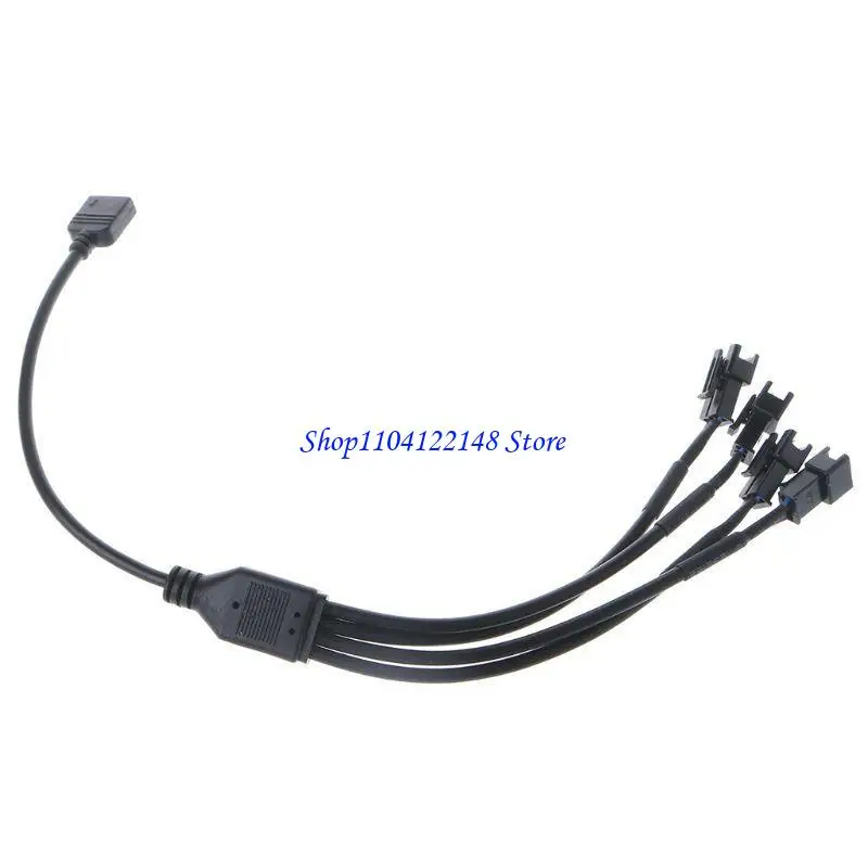 

P9FA 5V 3PIN to JST 3Pin Fan Female/Male Adapter Cord Wire for Motherboard SYNC Transfer Extension Cable Durable