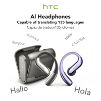 HTC NE23 OWS Wireless Headphones 6.0 Translation Earphones Dual Noise Reduction Calls IP55 Professional Protection