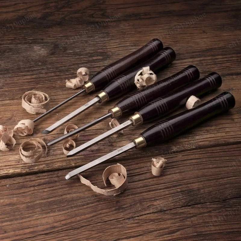 5Pcs HSS Lathe Chisel Set High - Woodworking Lathe 评论和价格