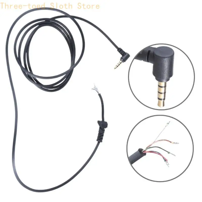 Hochwertiges Kopfhörer-Reparaturkabel, einfache Installation für Headset-Kabelersatz E74A – Detail 2