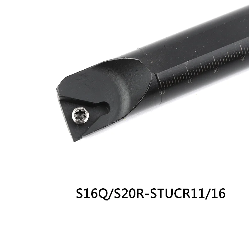 

1pc S08K S10K S12M S14N S16Q S20R STUCR09 STUCR11 STUCR16 CNC Lathe Cutter Tool Internal Turning Tools Holder for TCMT Insert