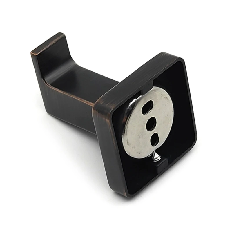 2pcs Hook Metal Dekoratif Gantungan Mantel Berat Kapasitas Beban Berat Solusi Penyimpanan Tanpa Rak Penyelenggara Ruang Kamar