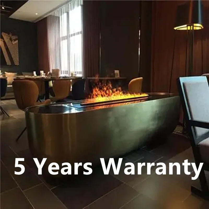 

5 Years Warranty 1200 Steam Fire place 3d Water Vapor Electric Fireplace Led Light Cheminée