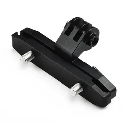 Bicycle Saddle Camera Mount CNC Aluminum Alloy Bicycle Camera Mount  Base For Gopro Hero 6/5/4/3 Bike Accessories