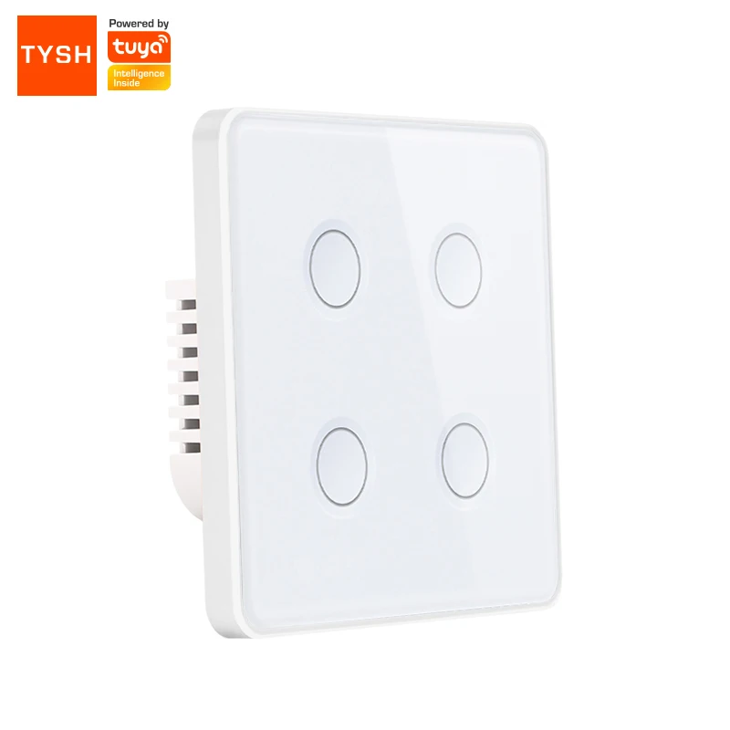 STLF تويا 1/2/3/4 عصابة تويا مفتاح ذكي الولايات المتحدة الاتحاد الأوروبي القياسية اليكسا التحكم الصوتي اللمس الزجاج الجدار اللاسلكية واي فاي مفتاح الإضاءة الذكية #2