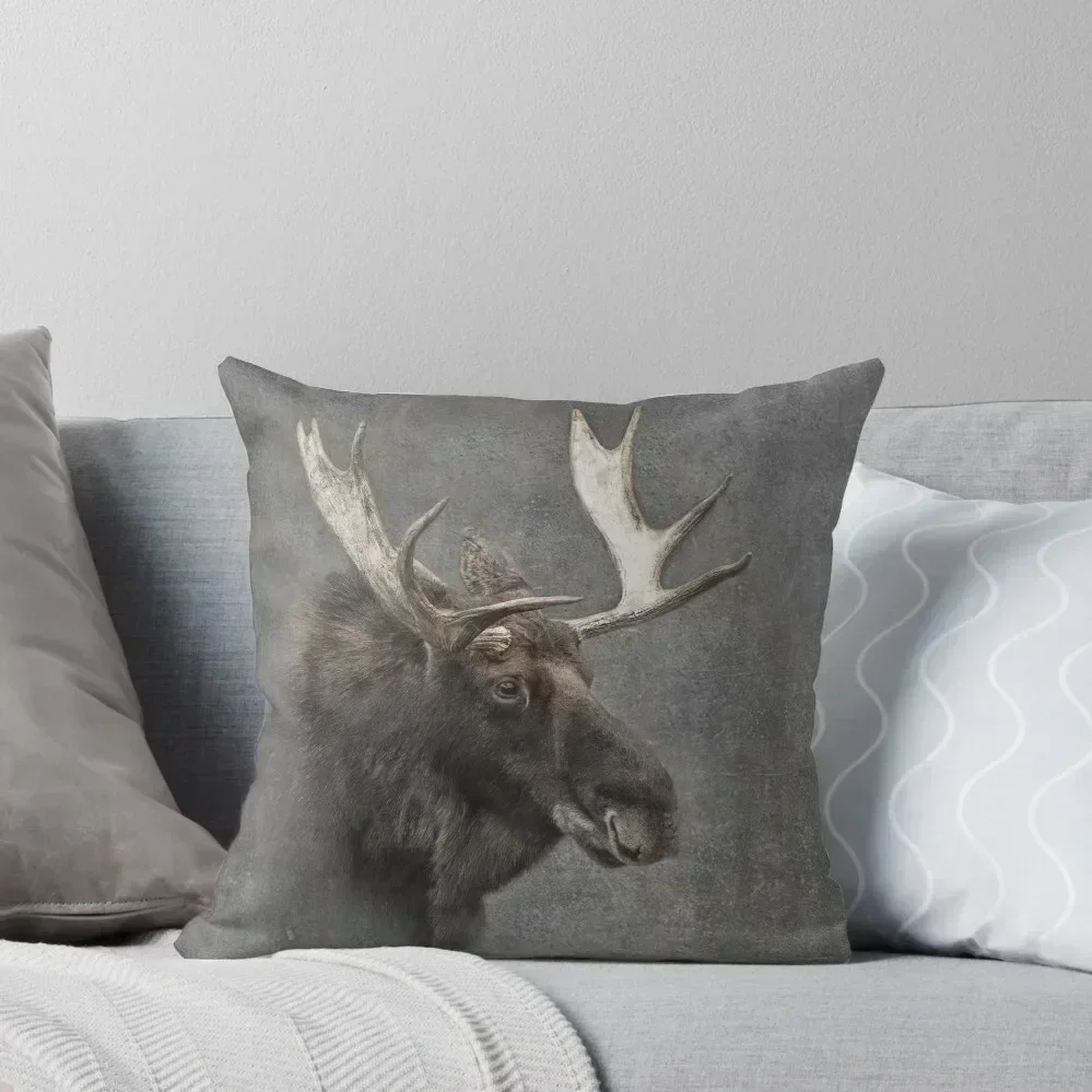 

Moose Head Throw Pillow Sofa Decorative Covers pillow pillowcase Pillowcase Cushion Luxury Pillow Cover