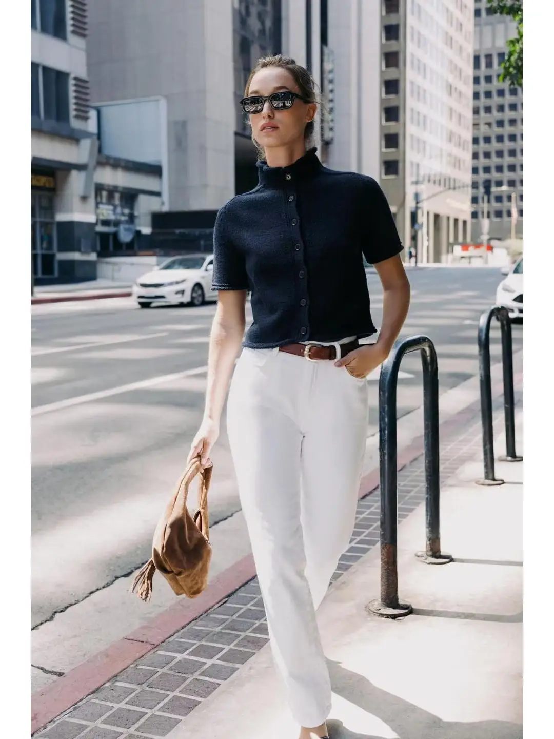 Faionable gebreid ort Sve open vest slim fit opstaande kraag ort lengte top voor dames herfstseizoen reiskleding