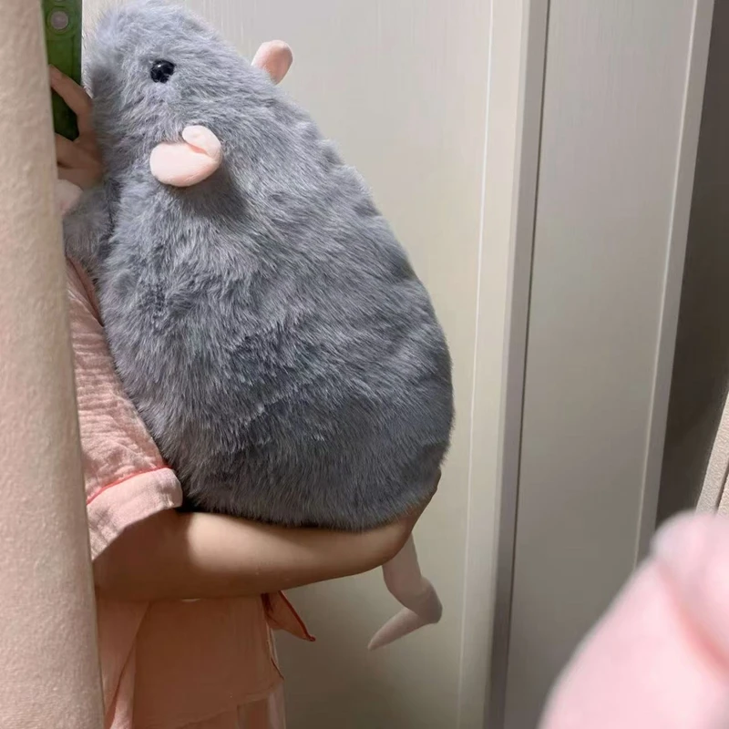 50cm super macio grande mouse brinquedo de pelúcia bonito e brincalhão festa mouse sofá decoração boneca um presente de aniversário e natal para criança