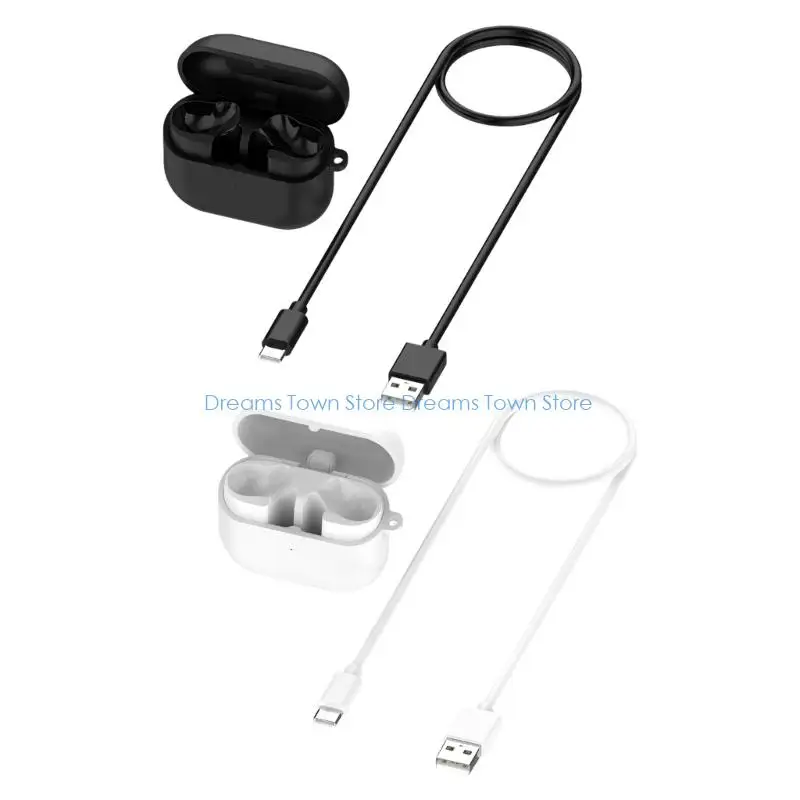 HX6A Portable Space Saving ABS Charging Station Case For Buds 3 FE R420 Perfect Fit