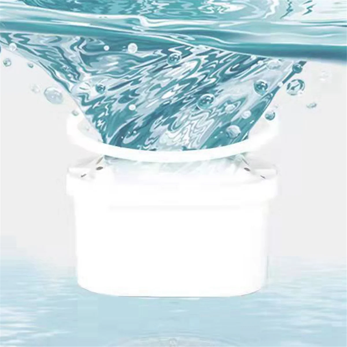 

New Water Filter Element-Reduce Limescale, Chlorine Activated Carbon Filter, Improve Water Quality and Taste