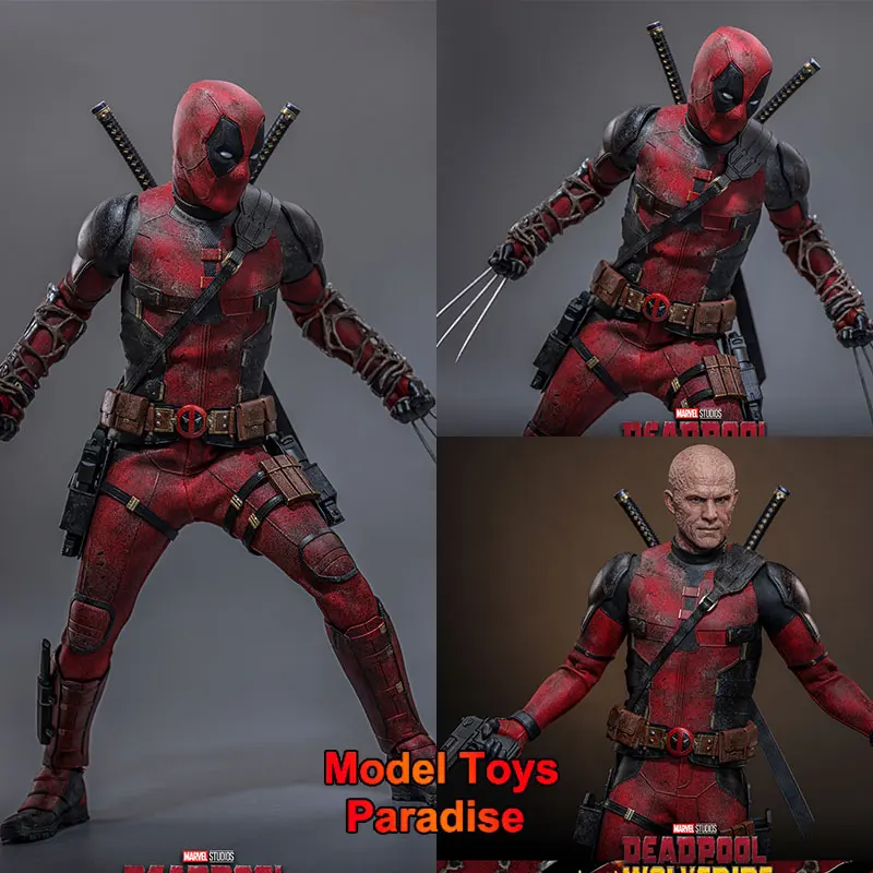 

HOTTOYS HT MMS782 1/6 Collectible Toys Deadpool 3.0 Battle Version Deadpool & Wolverine Antihero 12'' Action Figure Model Gifts