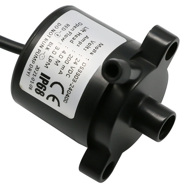 

Центробежный насос постоянного тока серии DS33, бесшумный охлаждающий поток циркуляции воды, 4 л/мин, увлажнитель, оборудование для охлаждающей жидкости