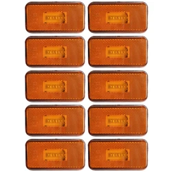 24V LED Side Marker Lights For Scania Spare Parts Truck Sidelight OEM 1737413 With Emark Symbol