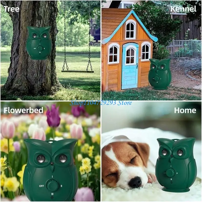 Rechargeable Antibarking, Double Ultrasonic Speakes, Effective Dog
