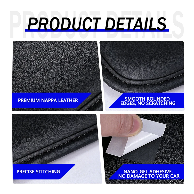 Picture 4: Car Knee Cushion Elbow Support Pad Auto Door Leg Rest Protector For Toyota GRsport Yaris Corolla Rav4 CHR Auris Cruiser