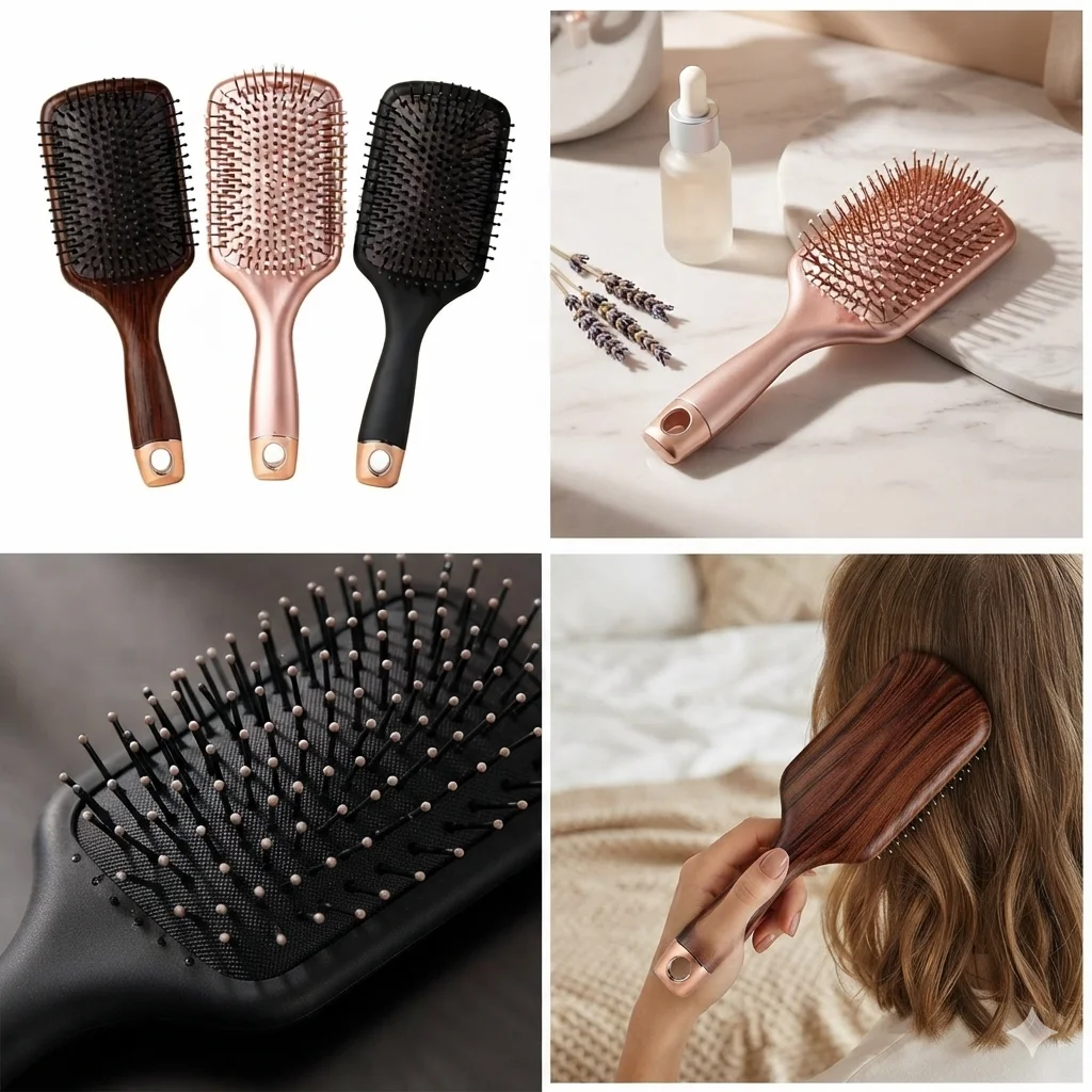 Hair Care Tips - Spazzola districante per capelli con punta