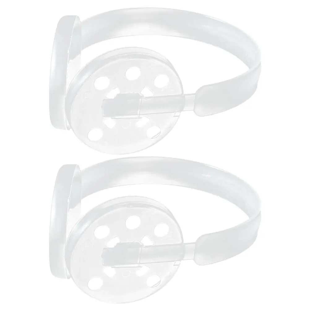 

4 pcs Holder Ear Cup Plastic Muffs Earmuff Frame Shelf Accessories Making