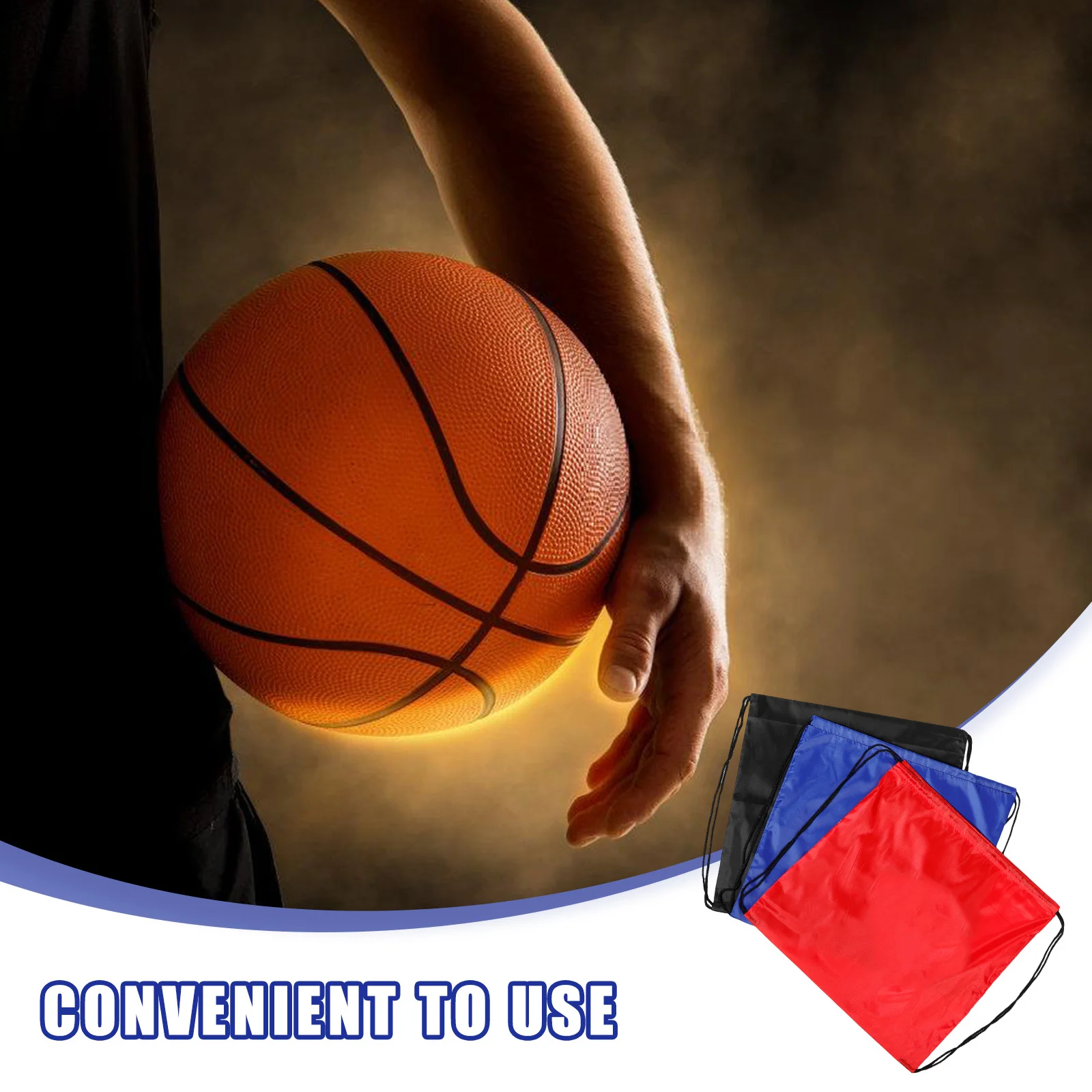 3 pçs saco de bola esportiva grande capacidade à prova dwaterproof água cordão mochila para basquete futebol vôlei ginásio treino equipe prática