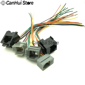 Draht Telefonanschluss, Jack weiblicher Anschluss, 4p4c, 6p4c6c, 8p8c, 616e, 623K, 616 m, 616d, 648K, RJ45, Telefon, 5pcs 6 Hauptverkaufsadresse RJ11 - №3